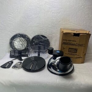 Culinare Rocket Chef BDA05056 2-Speed Manual Food Processor Off Grid Camping